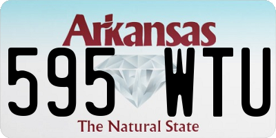 AR license plate 595WTU