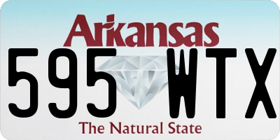 AR license plate 595WTX