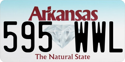 AR license plate 595WWL