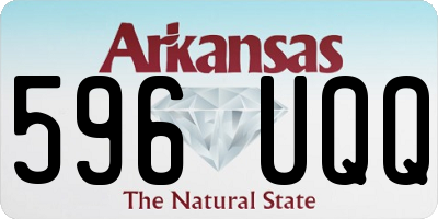AR license plate 596UQQ