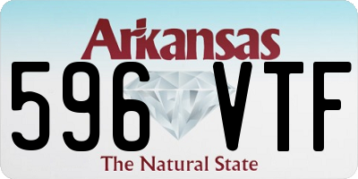 AR license plate 596VTF