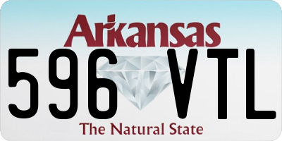 AR license plate 596VTL
