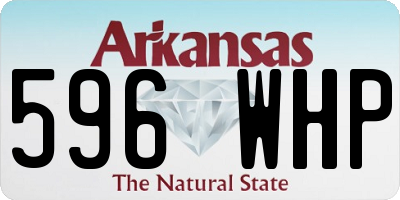 AR license plate 596WHP