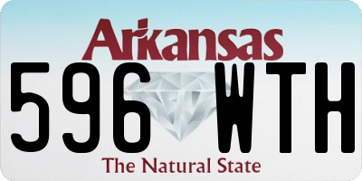 AR license plate 596WTH