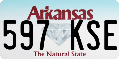 AR license plate 597KSE