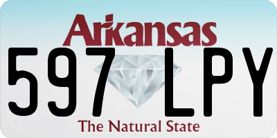 AR license plate 597LPY
