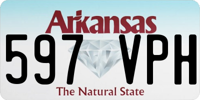 AR license plate 597VPH