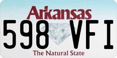 AR license plate 598VFI