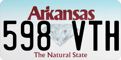 AR license plate 598VTH