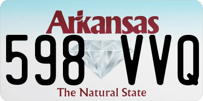 AR license plate 598VVQ