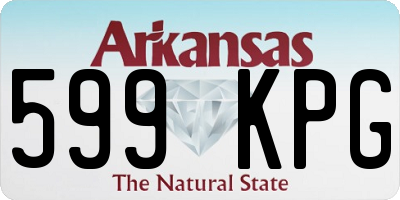 AR license plate 599KPG