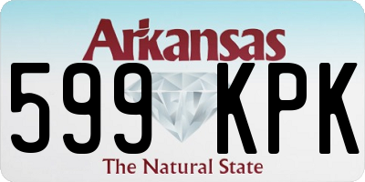 AR license plate 599KPK