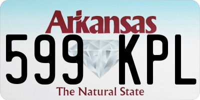 AR license plate 599KPL