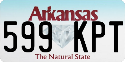 AR license plate 599KPT