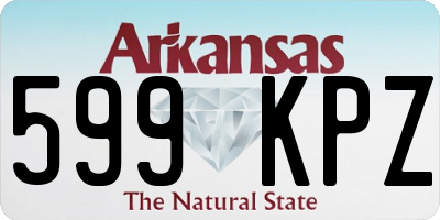 AR license plate 599KPZ