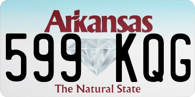 AR license plate 599KQG
