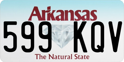 AR license plate 599KQV
