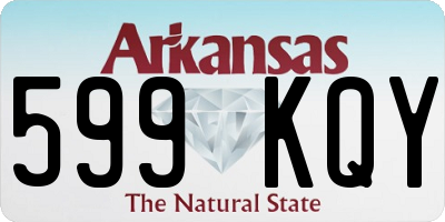 AR license plate 599KQY