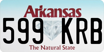 AR license plate 599KRB