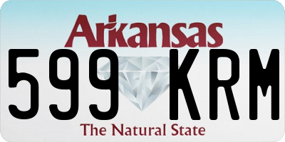 AR license plate 599KRM