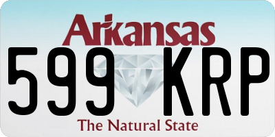 AR license plate 599KRP