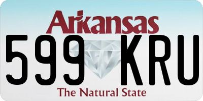 AR license plate 599KRU