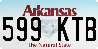 AR license plate 599KTB