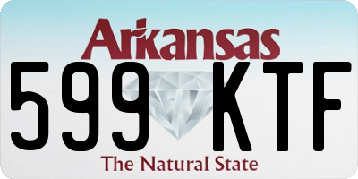 AR license plate 599KTF