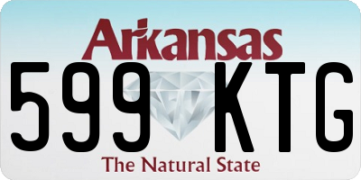 AR license plate 599KTG