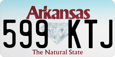 AR license plate 599KTJ