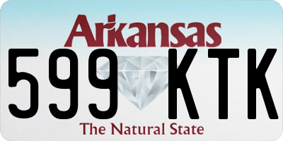 AR license plate 599KTK