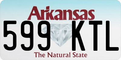 AR license plate 599KTL