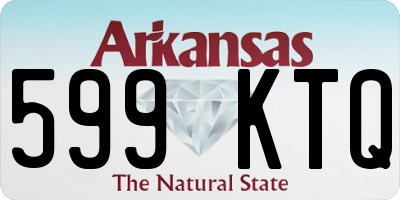 AR license plate 599KTQ