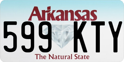 AR license plate 599KTY
