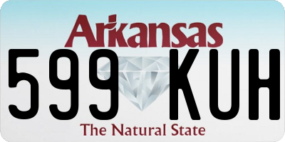 AR license plate 599KUH