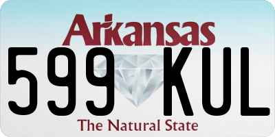 AR license plate 599KUL
