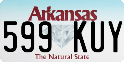 AR license plate 599KUY