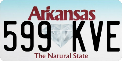 AR license plate 599KVE