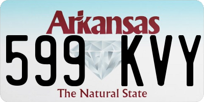 AR license plate 599KVY