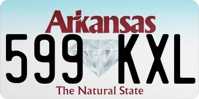 AR license plate 599KXL