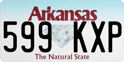 AR license plate 599KXP