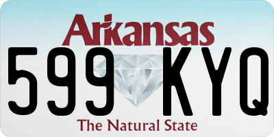 AR license plate 599KYQ