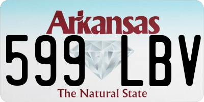 AR license plate 599LBV
