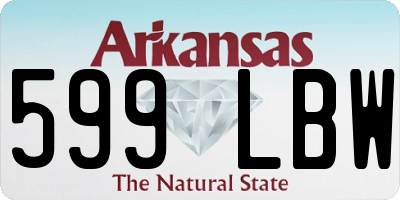 AR license plate 599LBW