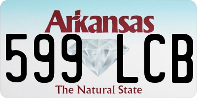 AR license plate 599LCB