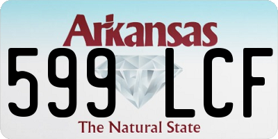 AR license plate 599LCF