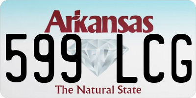 AR license plate 599LCG