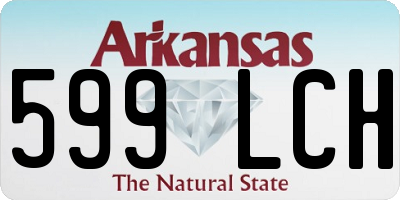 AR license plate 599LCH