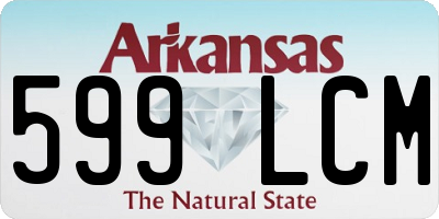 AR license plate 599LCM