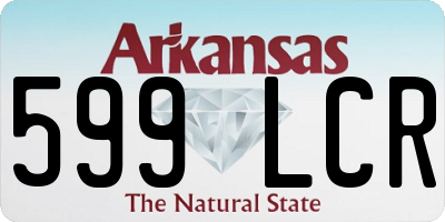 AR license plate 599LCR
